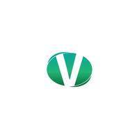 Letter V icon logo creative design vector