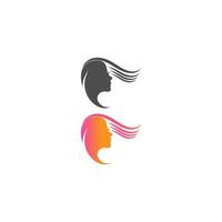 Beauty skin icon logo design vector