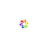 LGBTQ community logo vector