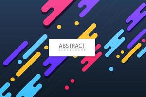 Colorful abstract geometric background vector