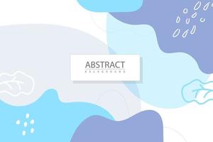 Hand drawn abstract background vector