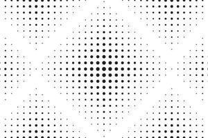 Halftone rectangular with black color vector