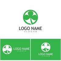 Clover Logo Template vector symbol nature