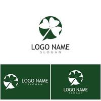 Clover Logo Template vector symbol nature