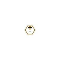 Honey logo, leaves, leaf honey logo icon design concept vector