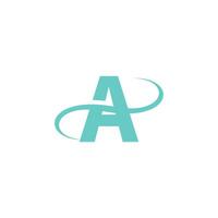 Letter A logo icon design vector