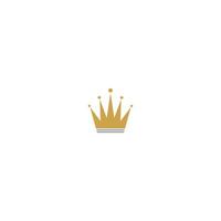 Crown concept logo icon design vector