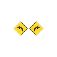 Traffic signal signs icon design vector