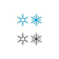 Christmas ornaments shaped like snowflakes icon vector