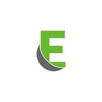 Letter E logo icon design concept