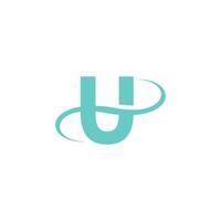 Letter U logo icon design vector