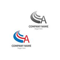 Letter A Logo Business Template Vector