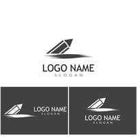 Pencil Logo Template vector symbol design