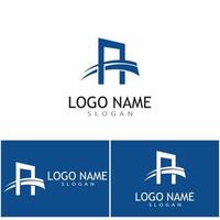 Bridge Logo Template vector icon illustration design