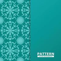 Vector illustration of decorative floral pattern ornament