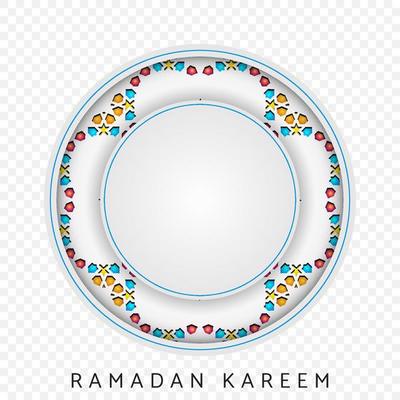 Ramadan kareem background with Islamic mosaic