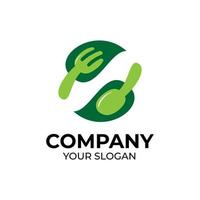 Fresh food logo design vector