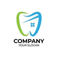 Dental clinic logo design vector