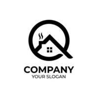 Real estate logo design vector