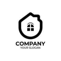 Real estate logo design vector