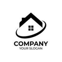 Real estate logo design vector