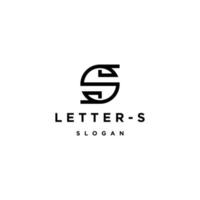 Letter S logo icon design template vector
