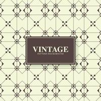 vintage abstract line pattern design vector