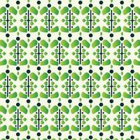 diseño de patrón geométrico abstracto verde vector