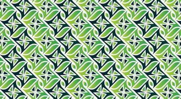 diseño de patrón geométrico abstracto verde vector