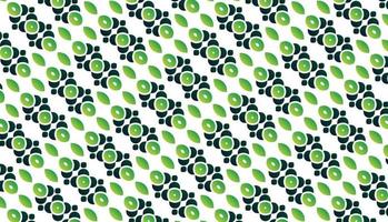 Green abstract geometric pattern design vector