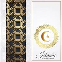 Elegant decoration islamic background vector