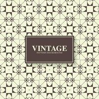 vintage abstract line pattern design vector