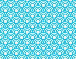 Wave Pattern Geometric Ocean Blue for Abstract Background Swirl Circle Texture vector