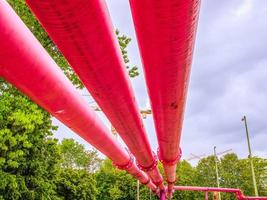 HDR Berlin water pipes photo