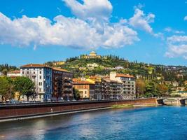 HDR River Adige in Verona photo
