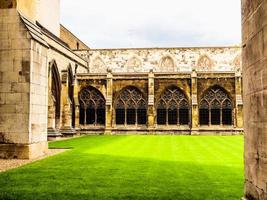 HDR Westminster Abbey church in London photo