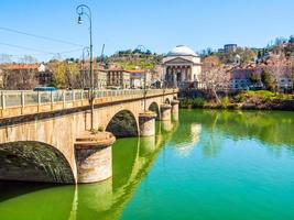 HDR River Po Turin photo