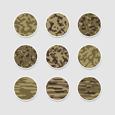 Camouflage abstract cover highlight story