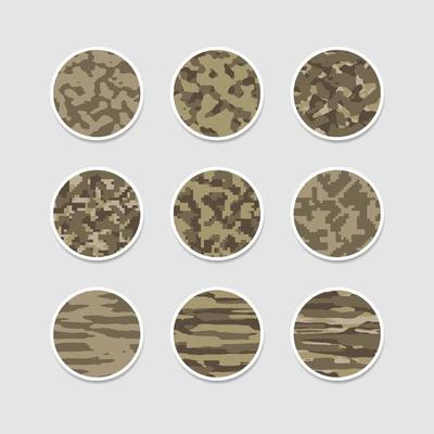 Camouflage abstract cover highlight story