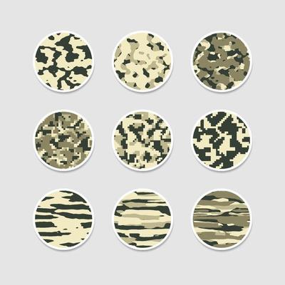 Camouflage abstract cover highlight story