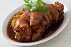 Stewed Pork Knuckle or Stewed Pork Leg photo