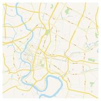 city map for any kind of digital info graphics and print publication. vector