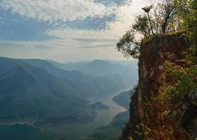 Scenic view on the top of the complex. photo