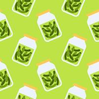 pickles seamless pattern vector illustration
