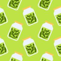 pickles seamless pattern vector illustration