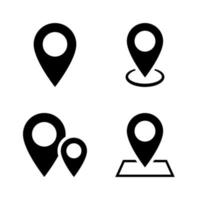 location icon isolated on white background vector