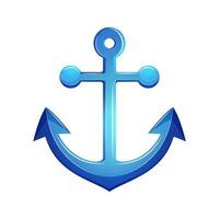 anchor vector isolaed on white background