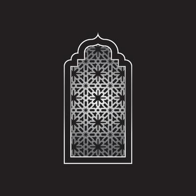 Mosque door or window frame