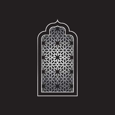 Mosque door or window frame