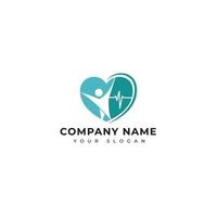 Medical logo design vector template